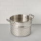 stainless steel insert for cooking pasta with the Opus Prima 6qt Stockpot