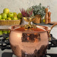 Historia Hand-hammered copper, tin-lined saucepan