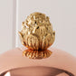 copper with bronze artichoke finial