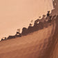 Signature hammering finish on copper 10" Open Skillet  from Glamstore Historia, applied to ensure increased strength and lasting beauty
