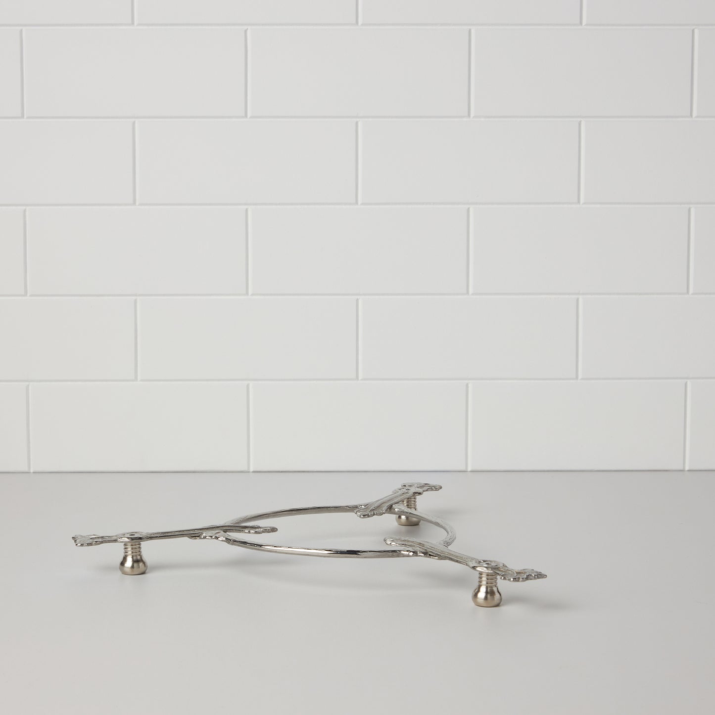 stainless steel trivet 10"