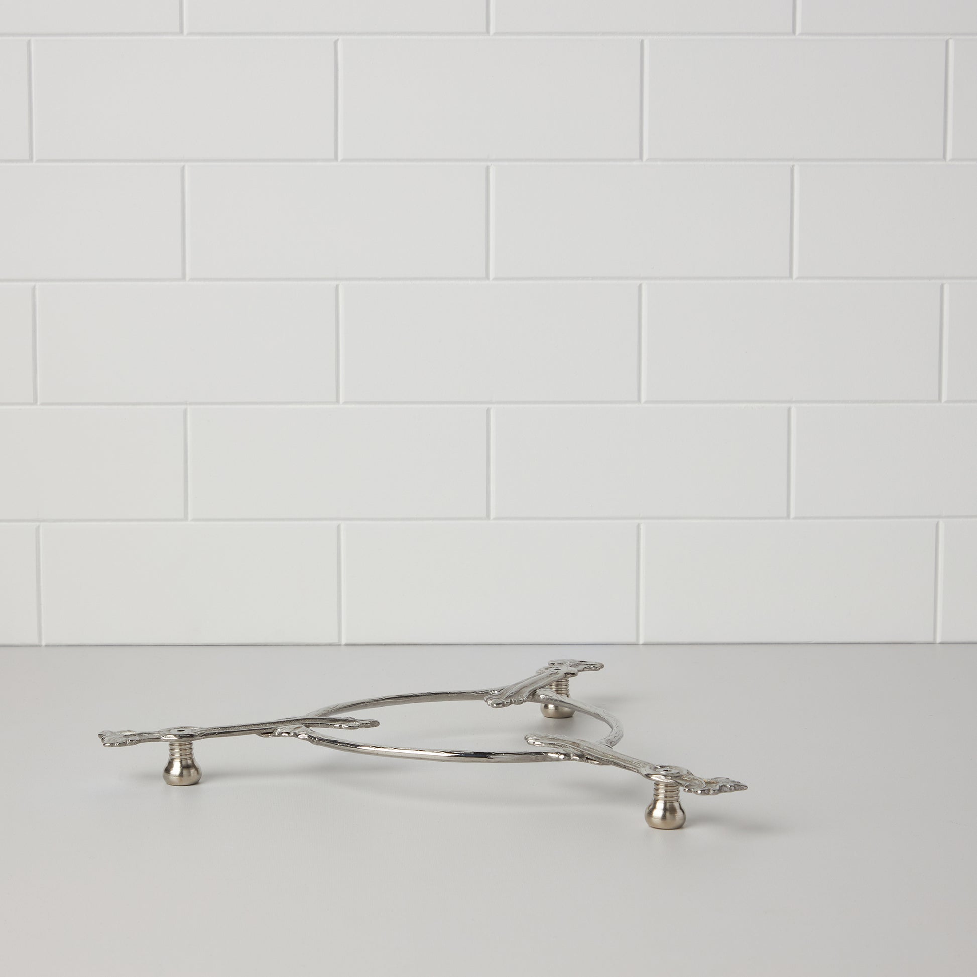 stainless steel trivet 10"