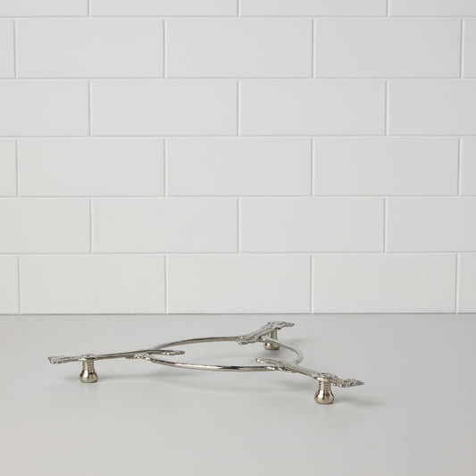 stainless steel trivet 10"