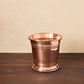 Hammered copper small wine bucket,  from Glamstore Historia collection