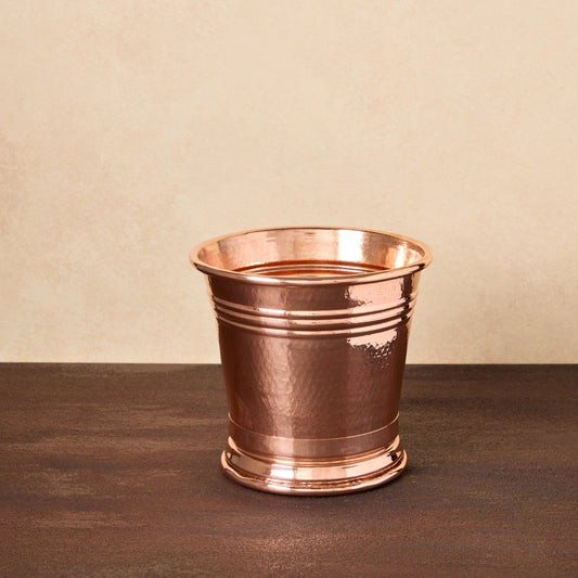 Hammered copper small wine bucket,  from Glamstore Historia collection