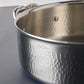 Hammering increases strength and beauty of clad stainless steel