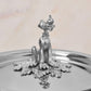 Disney  Opus Prima Decorated knob representing Pluto on a stainless steel lid,